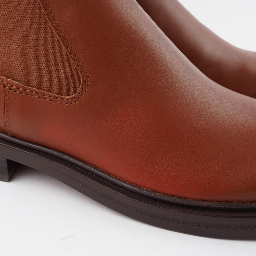 MADEWELL Size 6 The Benning Chelsea Boot in Warm Cinnamon - Picture 3 of 13